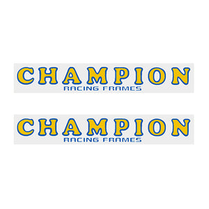 Champion - Schwerma Main tube decals