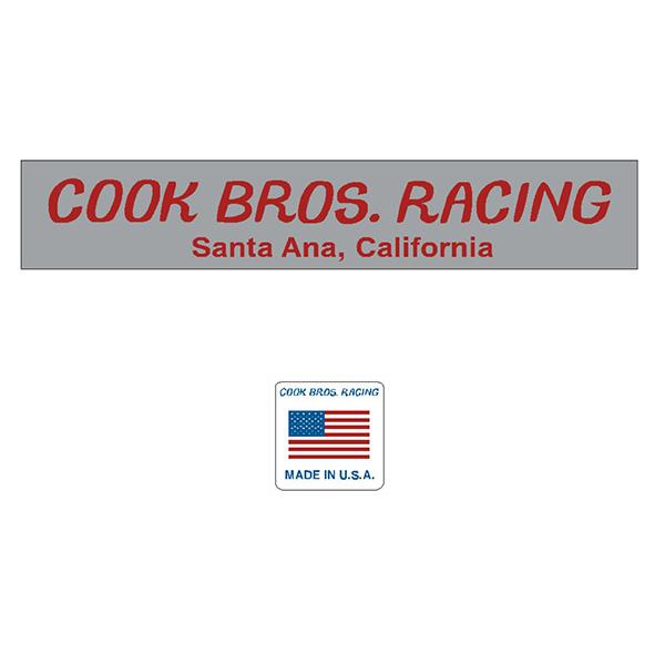 Cook Bros. Racing | BMX Products USA