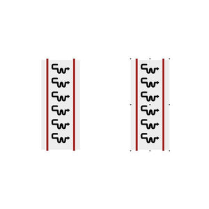 Cw - Hub Decals Old School Bmx Decal