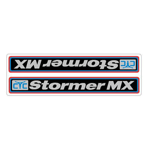 CYC - STORMER MX down tube decal