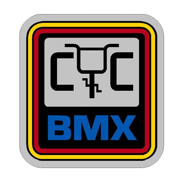 CYC - BMX 4 COLOR head tube decal