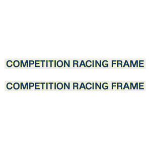 CYC - COMPETITION blue top tube decals