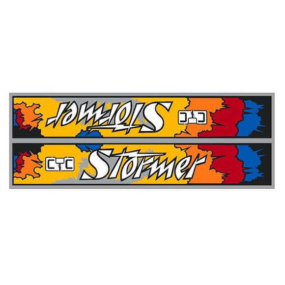 CYC - STORMER  4 color down tube decal