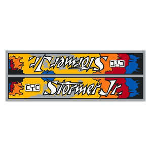 CYC - STORMER JR 4 color down tube decal