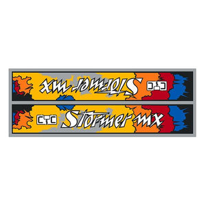 CYC - STORMER MX 4 color down tube decal