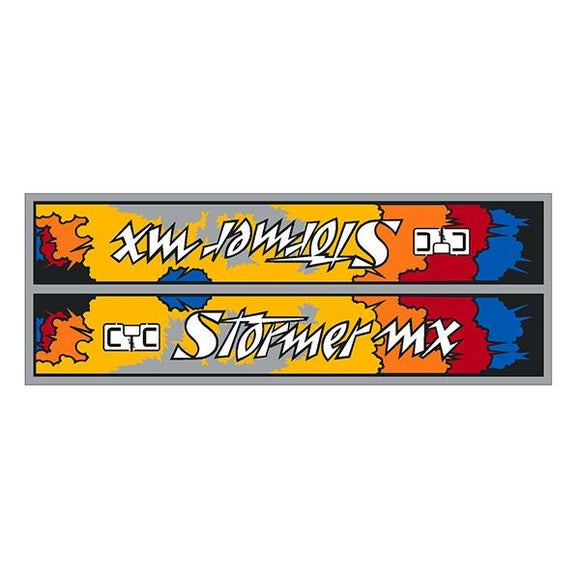 CYC - STORMER MX 4 color down tube decal