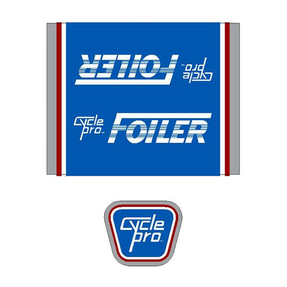 Cycle Pro - Foiler Decal Set Old School Bmx Decal-Set