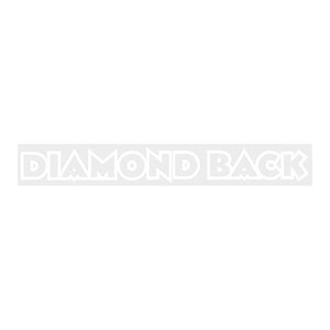 Diamond Back - White Stem Decal Old School Bmx