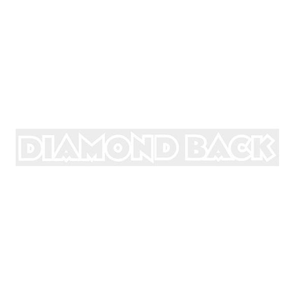 Diamond Back - White Stem Decal Old School Bmx