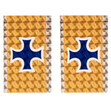 1980-81 Blue Max Blue/Gold Prism Decal set