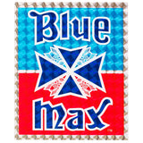 1982-83 Blue Max Blue/Red Prism Decal set