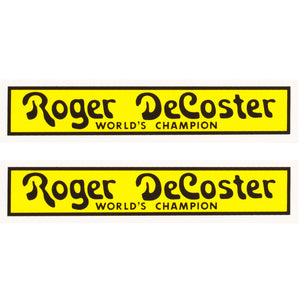 1976-81 Roger DeCoster fork decal set