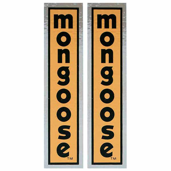 1980-81 mongoose fork decals