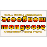 1984 Mongoose - Minigoose decal set