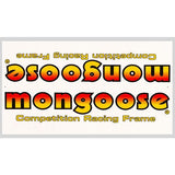 1985 Mongoose Californian Yellow Decal Set Decal-Set