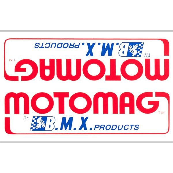 1975-81 Mongoose MOTOMAG down tube decal | BMX Products USA