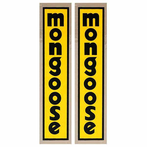 1979-80 Mongoose Fork Early Team Decals - Old School Bmx Decal