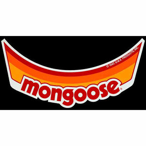 Mongoose Visor Decal - Orange