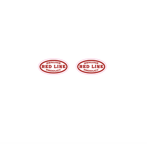 Redline Genuine Product bar, fork, and stem  - early font