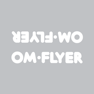 SE Racing - OM Flyer down tube decal - white die cut
