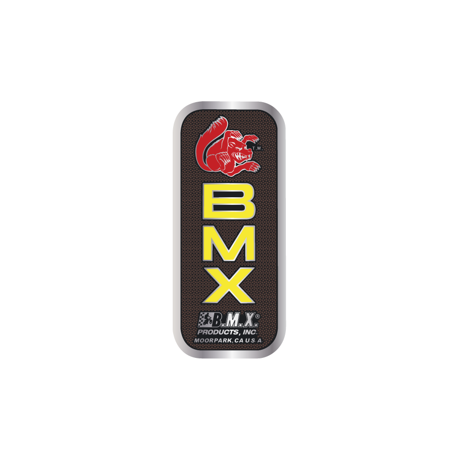 1985 Mongoose head tube decal - Moorpark | BMX Products USA