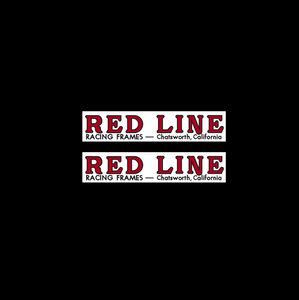 Redline - Chatsworth Fork decals - for STEEL FORK