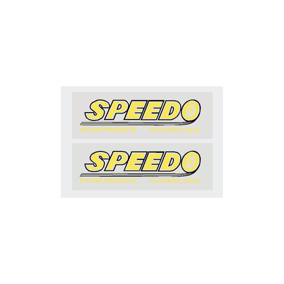 Speedo Fork decals