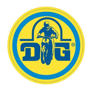 Dg Mx Yellow/blue Round Decal 