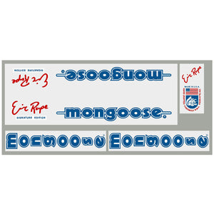 1985-86 Mongoose - Eric Rupe decal set