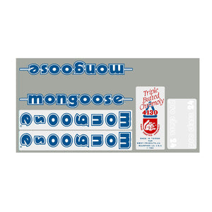 1986 Mongoose - Pro Class 24 decal set