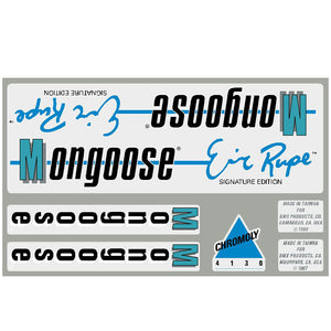 1987-88 Mongoose - Eric Rupe decal set