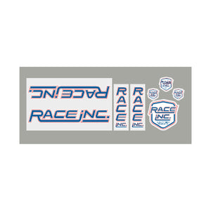 Race Inc RA decal set