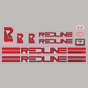 1982 Redline Micro-Line decal set