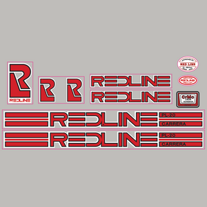 1982 Redline PL-20 Carrera decal set