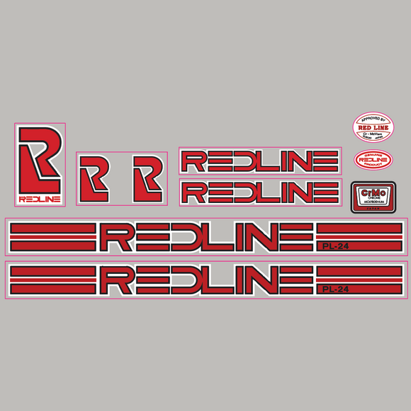 Redline PL-24 decal set