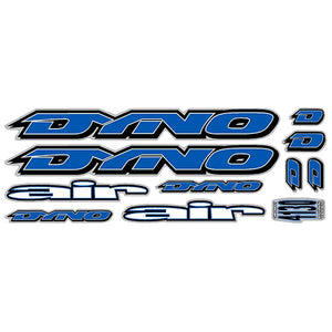 1995 DYNO AIR decal set for purple frame