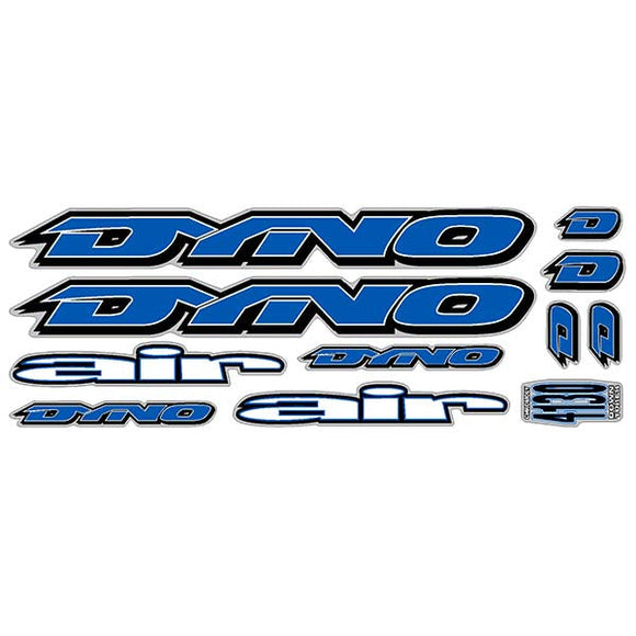 1995 DYNO - AIR decal set - for purple frame