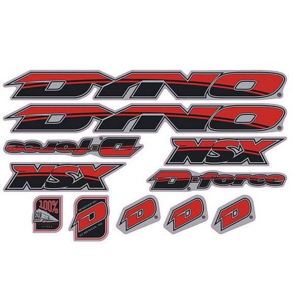 1998 DYNO - NSX chrome decal set