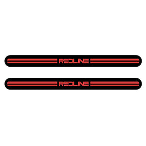 Redline Gen 2 Black with Red logo - Flight crank decal set