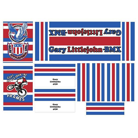 Gary Littlejohn BMX Decal set