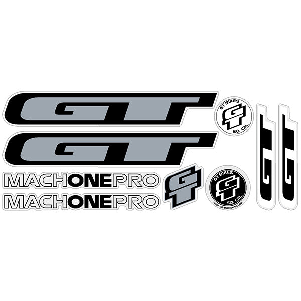 2004 GT BMX - Mach One PRO - Clear decal set | BMX Products USA