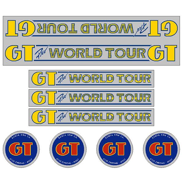 thumbnail image 2 of 1984-85 GT BMX Pro Series Decal Set - Clear Background 2 of 4