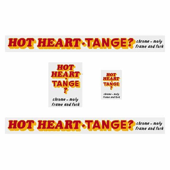 Tange - Hotheart Bmx Question Mark Decal Set Old School Bmx Decal-Set