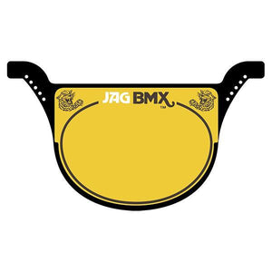 Jag Race Plate Black - Old School Bmx