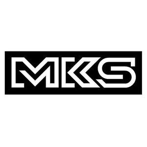 Mks Black/white Decal - Old School Bmx