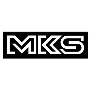 Mks Black/white Decal - Old School Bmx