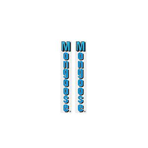 1988 Mongoose fork decal set - blue