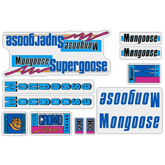 1989 Mongoose - Supergoose - Decal set