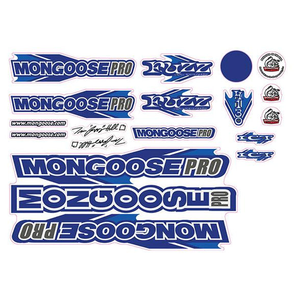 2000 Mongoose -  Fuzz - Decal set