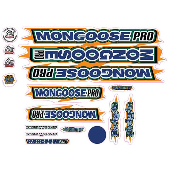 2000 Mongoose - Hooligan - Decal set